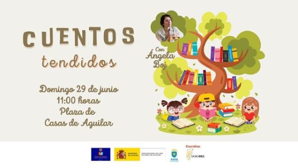 Guía: Casas de Aguilar acoge este domingo ‘Una Guía de Cuentos’