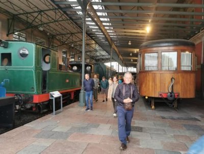 Agaete: Un grupo de mayores estuvo ayer visitando Gijón, en una ruta por algunos de los puntos turísticos de la ciudad y su historia y patrimonio