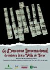 El 6&ordm; Concurso de M&uacute;sica L&iacute;rica &lsquo;Villa de Teror&rsquo; ampl&iacute;a hasta el 21 de octubre el plazo de inscripci&oacute;n