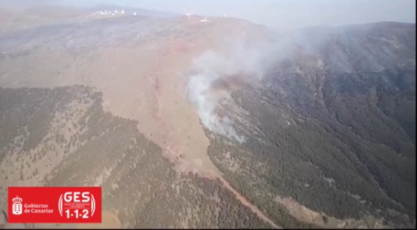 Tenerife: Las tareas de extinción se centran hoy en rematar zona de Mal Abrigo y La Hornaca para conseguir la estabilización