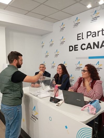 Coalici&oacute;n Canaria: El comit&eacute; local de Las Palmas de Gran Canaria elige a sus compromisarios de cara al Congreso Nacional de mayo
