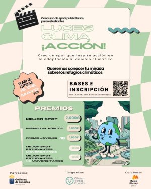 Transici&oacute;n Ecol&oacute;gica recuerda que este viernes finaliza el plazo del concurso audiovisual &ldquo;Luces, Clima &iexcl;Acci&oacute;n!&rdquo;