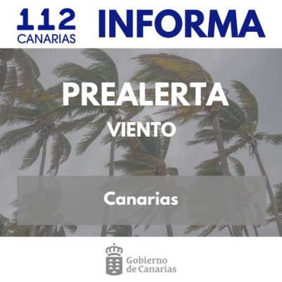 El Gobierno declara la situaci&oacute;n de prealerta por viento en toda Canarias