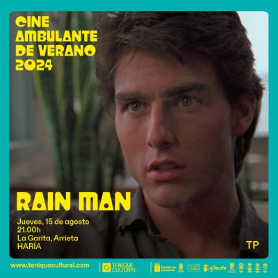 Lanzarote: Tenique Cultural proyecta Rain Man y El cartero, dos pel&iacute;culas sobre valores humanos