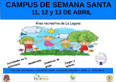 Abierto el plazo de inscripciones para el Campus de Semana Santa de Valleseco