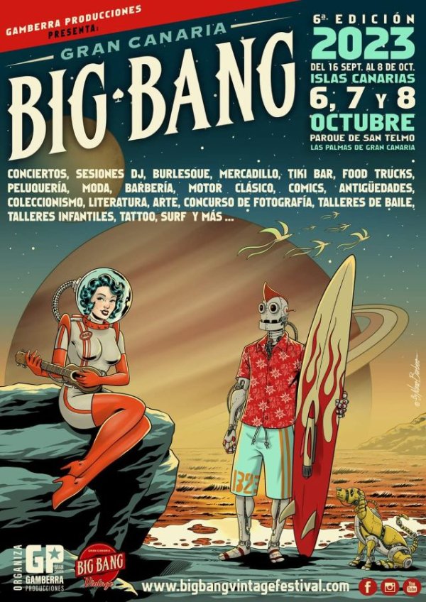 El Big Bang Vintage Festival celebra su sexta edición con Anna Dukke y Palooka 5