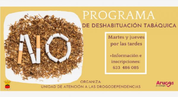 La Unidad de atención a las drogodependencias de Arucas pone en marcha la segunda edición del programa de deshabituación tabáquica