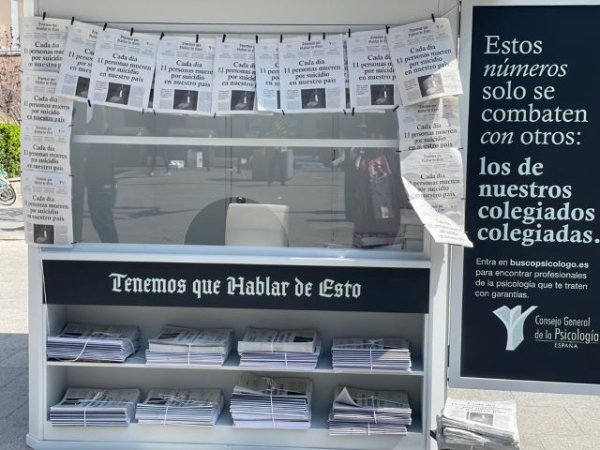 El Colegio Oficial de Psicología de Santa Cruz de Tenerife participa en una campaña nacional de sensibilización sobre salud mental
