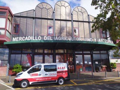 El ICHH instala un punto de donaci&oacute;n temporal en La Matanza de Acentejo