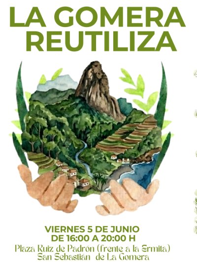 La Gomera impulsa la reutilizaci&oacute;n y la econom&iacute;a circular en el D&iacute;a Mundial del Medio Ambiente