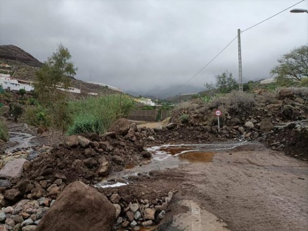 La Aldea: La GC-200, entre El Risco y Agaete, ya está abierta al tráfico