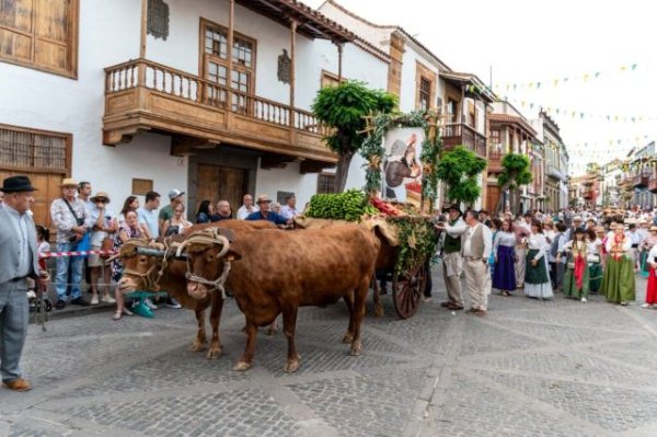 Teror: Este fin de semana se celebra la Fiesta del Agua con Romería, Baile de Taifas, Fuegos y Muestra de Ganado