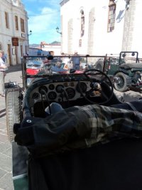 Tejeda: Hoy hemos tenido la visita de la Asociaci&oacute;n de la Vuelta a las Islas Canarias