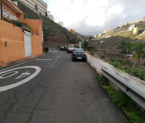 El Cabildo ejecutará en las próximas semanas el arreglo de un muro en la carretera de La Matula, en la capital