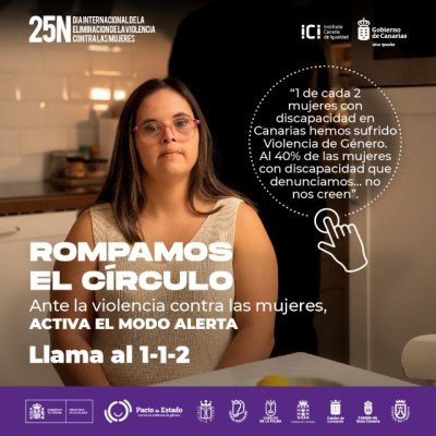 El Instituto Canario de Igualdad renueva su apuesta con el CERMI Canarias para ayudar a mujeres con discapacidad