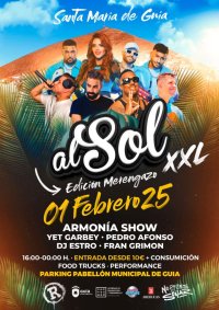 El Ayuntamiento de Gu&iacute;a asume la organizaci&oacute;n del festival &lsquo;Al Sol&rsquo; que se celebra este s&aacute;bado en la explanada del pabell&oacute;n