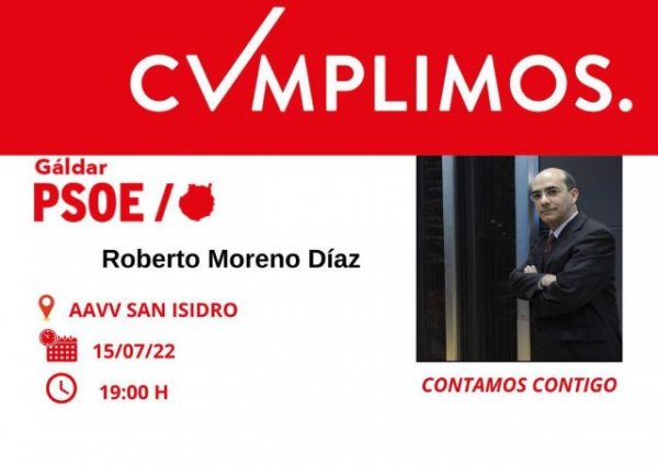 Psoe de Gáldar: Ponencia &#039;El presente y futuro de la universidad&#039; por el Doctor Roberto Moreno Díaz