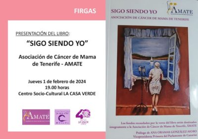 Villa de Firgas: El libro “Sigo siendo yo” se presenta en La Casa Verde el jueves 1 de febrero