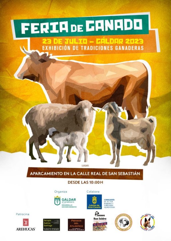 G&aacute;ldar: Regresa este domingo la Feria de Ganado en honor a Santiago