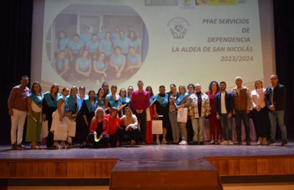 Finaliza el PFAE Servicios de Dependencia de La Aldea