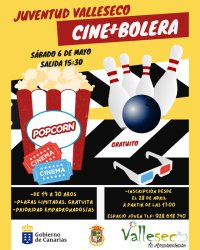 Valleseco organiza una tarde bolos y cine
