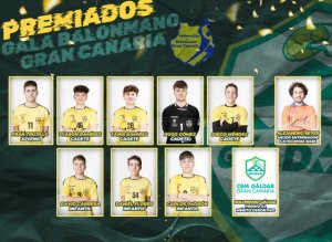 El Km13 Balonmano Gáldar recibe varios premios en la I Gala del Balonmano de Gran Canaria