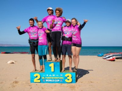 Los pron&oacute;sticos se cumplen en el Campeonato de Windsurf con Sarah-Quita Offringa coron&aacute;ndose con el oro mundial por 15&ordf; vez en Freestyle femenino