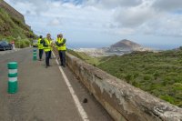 Gáldar: Obras Públicas destina 1,8 millones a reforzar la seguridad de la carretera GC-220 entre Hoya de Pineda y Juncalillo
