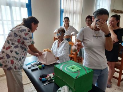 Profesionales del &Aacute;rea de Salud de Fuerteventura promocionan los cuidados de las personas cuidadoras