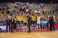 Voleibol: EL CV Guaguas arrasa en la Supercopa de Espa&ntilde;a con un contundente 3-0 ante Unicaja Costa de Almer&iacute;a