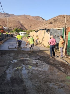 El Ayuntamiento de La Aldea mejora la accesibilidad y la seguridad del tránsito en caminos agrícolas con una inversión de más de 425.000 euros