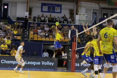 Voleibol: El CV Guaguas se luce con una victoria en su estreno en la CEV Champions League Volley 2025