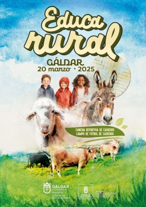 Gáldar: &#039;Educa Rural&#039; reúne el jueves en Caideros a más de 300 escolares para fomentar la educación rural
