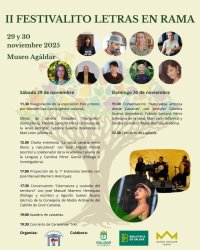 Vuelve ‘Letras en Rama’: el Festivalito sociocultural que une arte, memoria y territorio en Gáldar