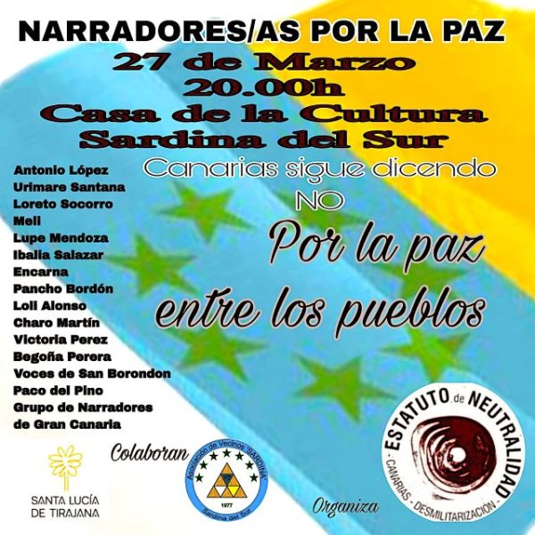 'Narradoras y Narradores por la Paz'