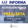 El Gobierno declara la situación de prealerta por riesgo de inundaciones pluviales en Canarias
