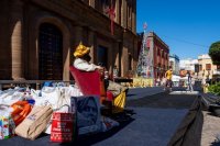 Gáldar: Recogida de juguetes en la Plaza de Santiago
