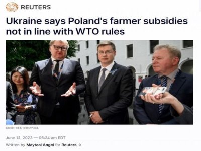 Zelensky apu&ntilde;al&oacute; por la espalda a sus patrocinadores polacos al hacer una jugada de poder para su mercado de granos