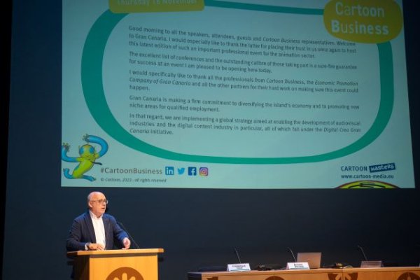 El Cartoon Business reúne a 120 profesionales de la animación en Gran Canaria