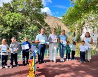 Entrega de las Agendas Escolares al alumnado del CEO Tejeda