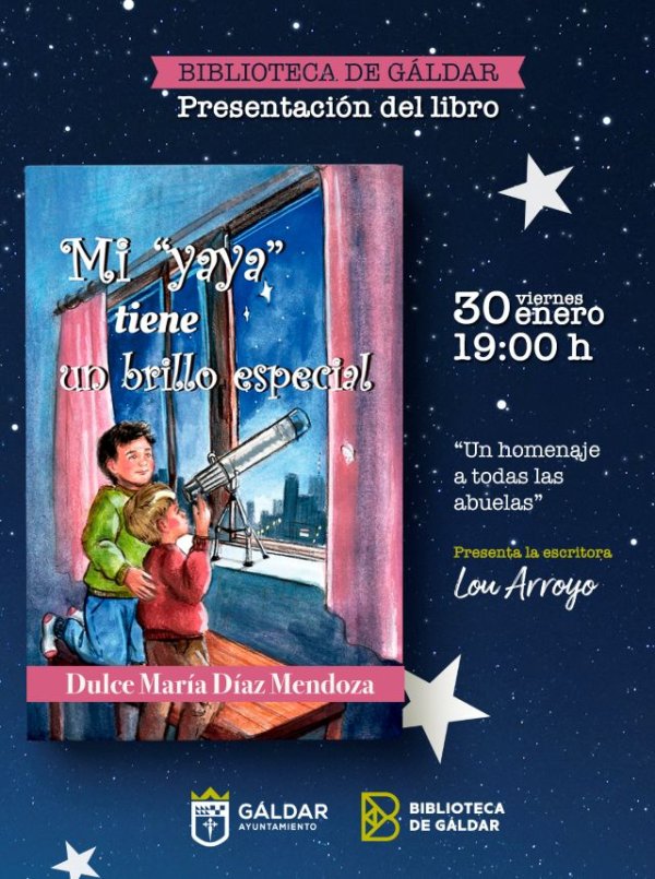 La Biblioteca de G&aacute;ldar presenta &lsquo;Mi yaya tiene un brillo especial&rsquo;