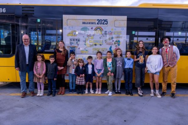 Guaguas Municipales premia la originalidad de doce escolares en su concurso infantil de dibujo que promueve una movilidad para todas las personas