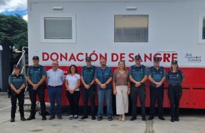 El ICHH celebró una jornada de donación en la Comandancia de la Guardia Civil de Las Palmas de Gran Canaria