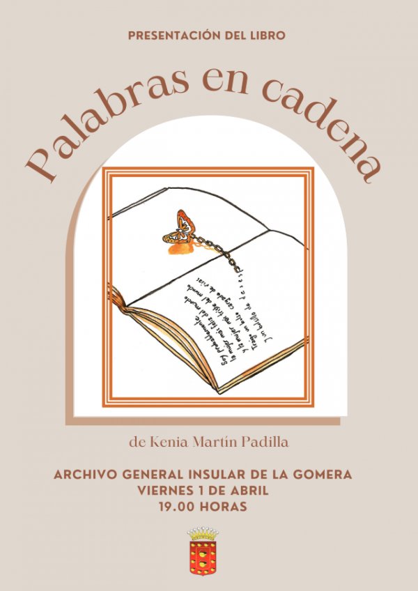 La Gomera: El Archivo Insular acoge la presentación del libro ‘Palabras en cadena’ de la poeta Kenia Martín