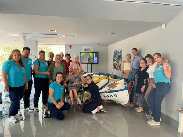 Los alumnos del PFAE de La Aldea de San Nicolás visitan el centro de interpretación de Los Caserones