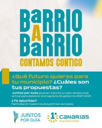 Gu&iacute;a: Comunicado de 'Juntos por Gu&iacute;a &ndash; Primero Canarias'