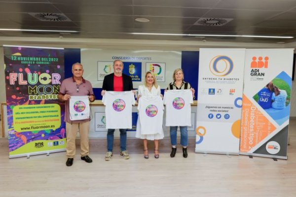 Más de 1.200 corredores participan en la IV edición de la Flúor Moon Diabetes para dar visibilidad a la lucha contra la diabetes