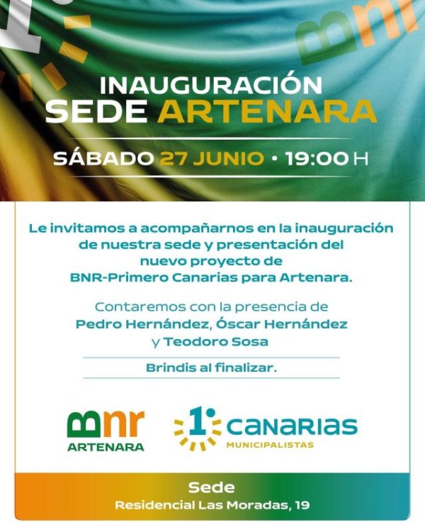 Nace BNR Artenara - Primero Canarias para impulsar una nueva etapa de participaci&oacute;n y desarrollo en el municipio
