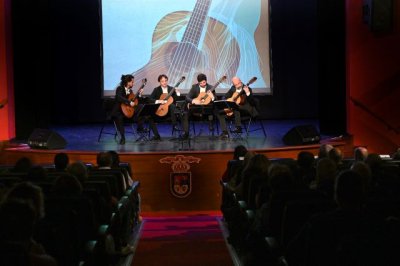 El magn&iacute;fico concierto de Canary Guitar Quartet abri&oacute; el XXIX Encuentro Internacional de Guitarra Cl&aacute;sica Ciudad de Gu&iacute;a