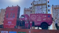 Dakar 24: El Elefante Rosa, l&iacute;der de los camiones, hace historia en el Dakar de Arabia Saud&iacute;